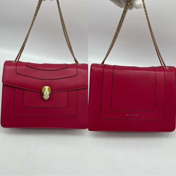 ❌SOLD❌Authentic Bvlgari Serpenti Forever medium chain bag - Picture 6 of 15
